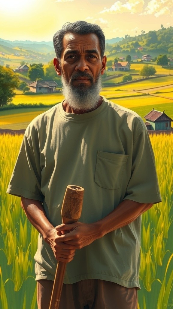 Strategi Nakal Togar untuk Menggarap Sawah