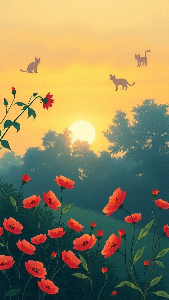 Petualangan Si Putih di Taman Senja