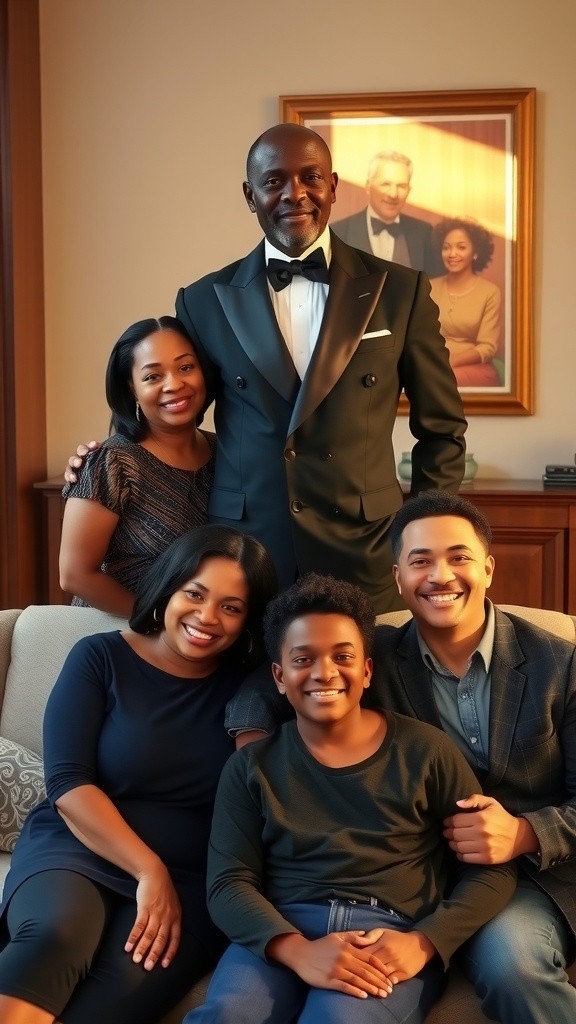 The Heart of a Happy Family