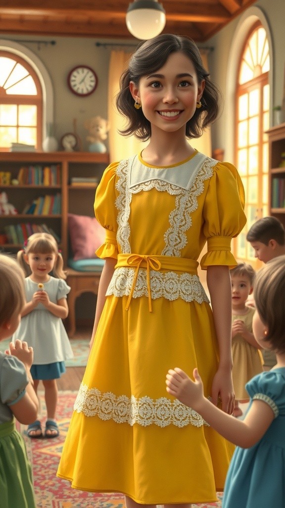 A Young Girl's Christmas Songs for Orphans