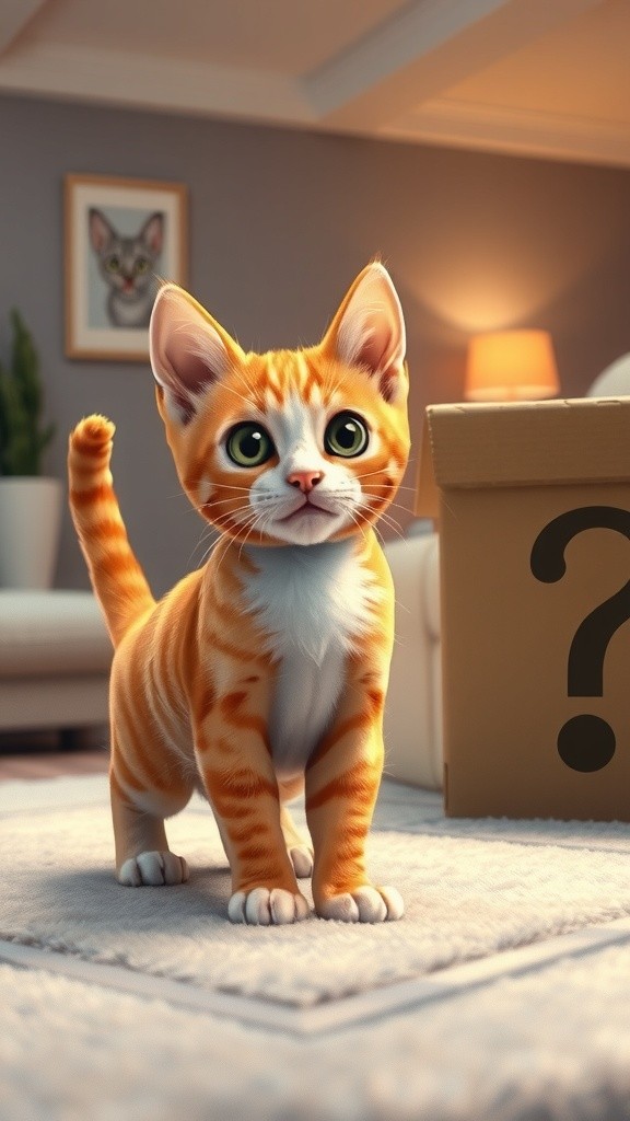 Tiny Cat, Big Heart: The Superhero Transformation!