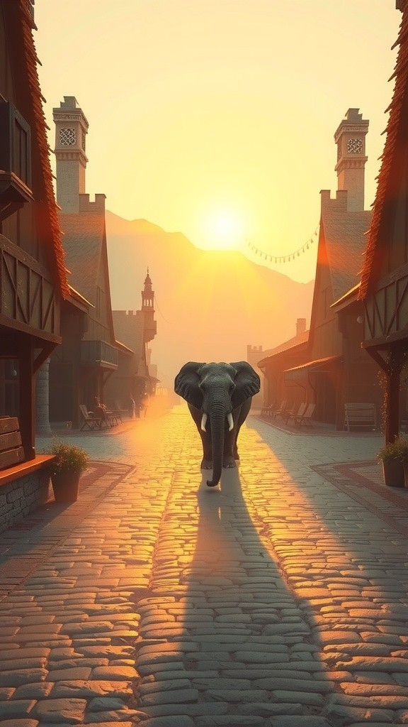 The Day the Village Met the BIG ELEPHANT