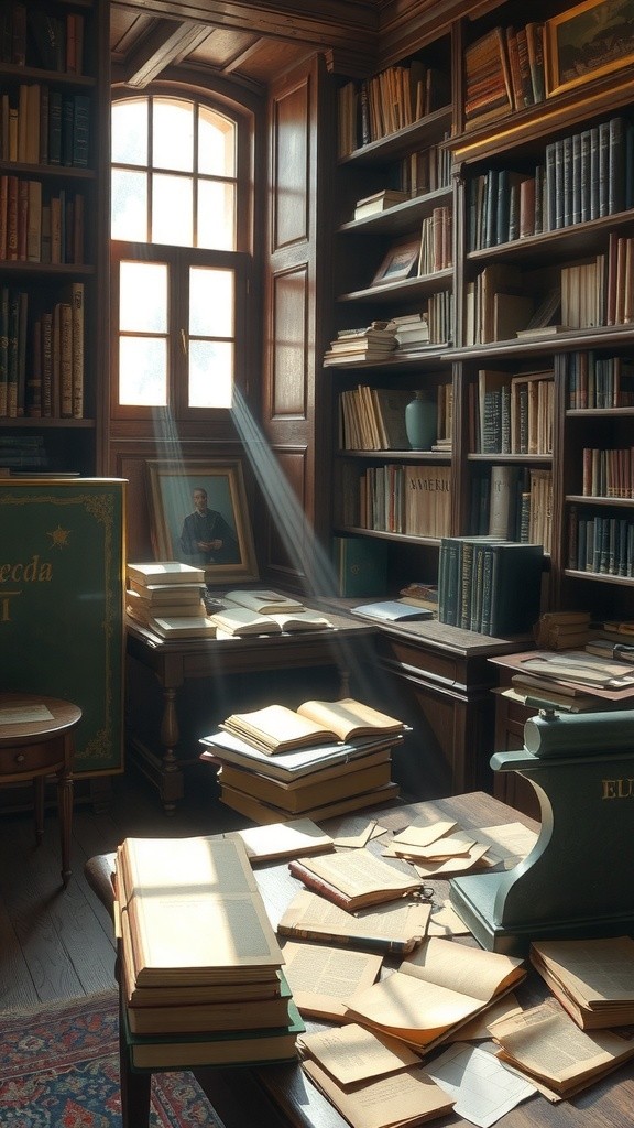 Dialogue in a 19th-Century Russian Study