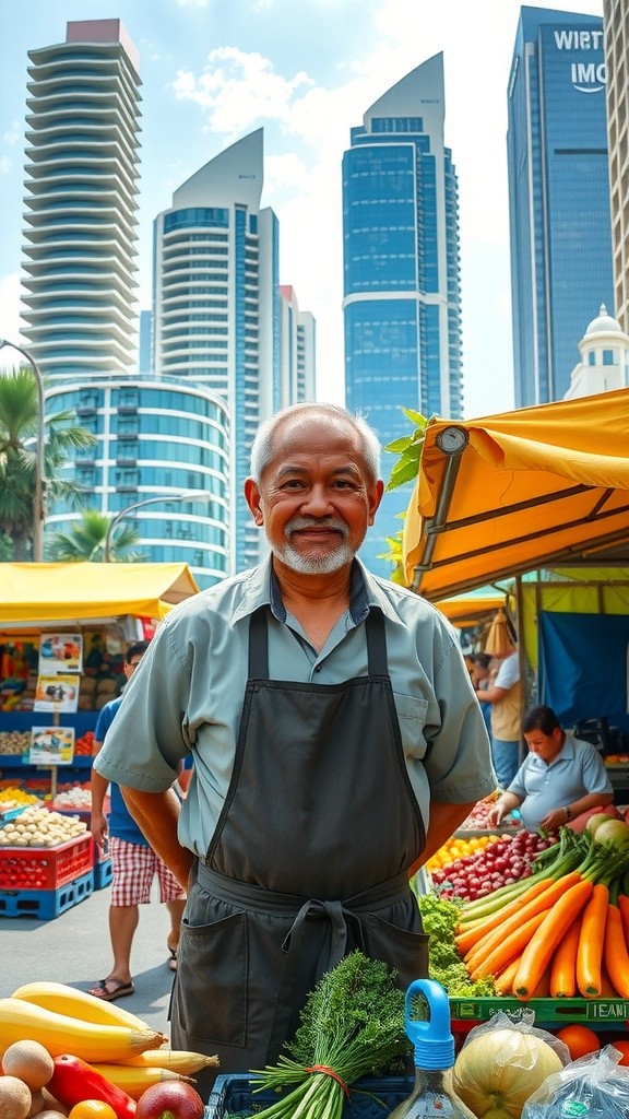 BGC Wet Market Tour in Manila, Philippines