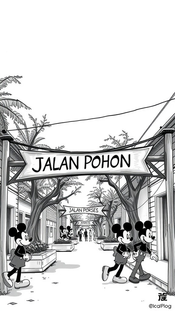 Rahasia Rumah Kosong di Jalan Pohon