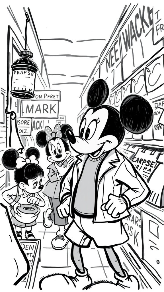 Cartoon Thief Heist: A Chase with Police