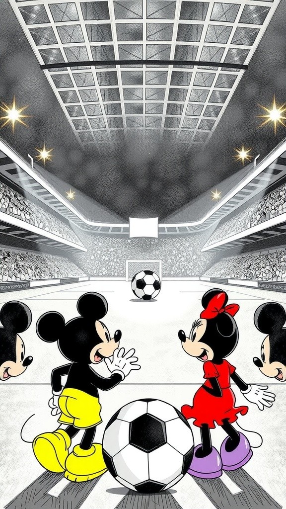Mickey Scores the Winning Goal!