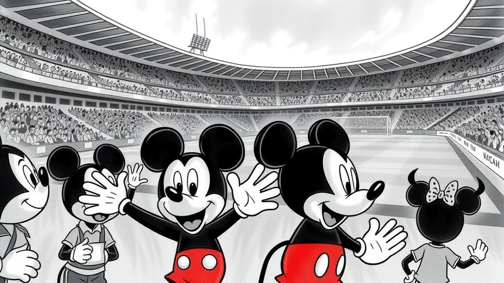 Mickey's Winning Goal in the Final Moments