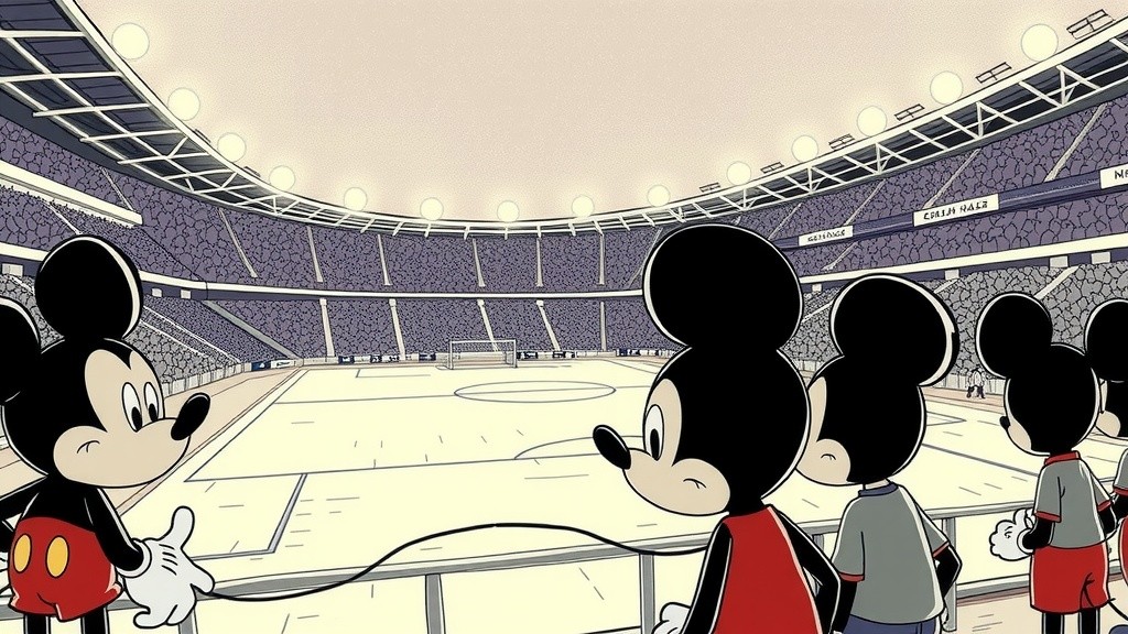 Mickey's Last-Minute Goal Wins the Championship!