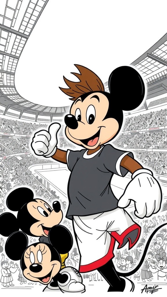 Gol Kemenangan Mickey di Detik-Detik Terakhir
