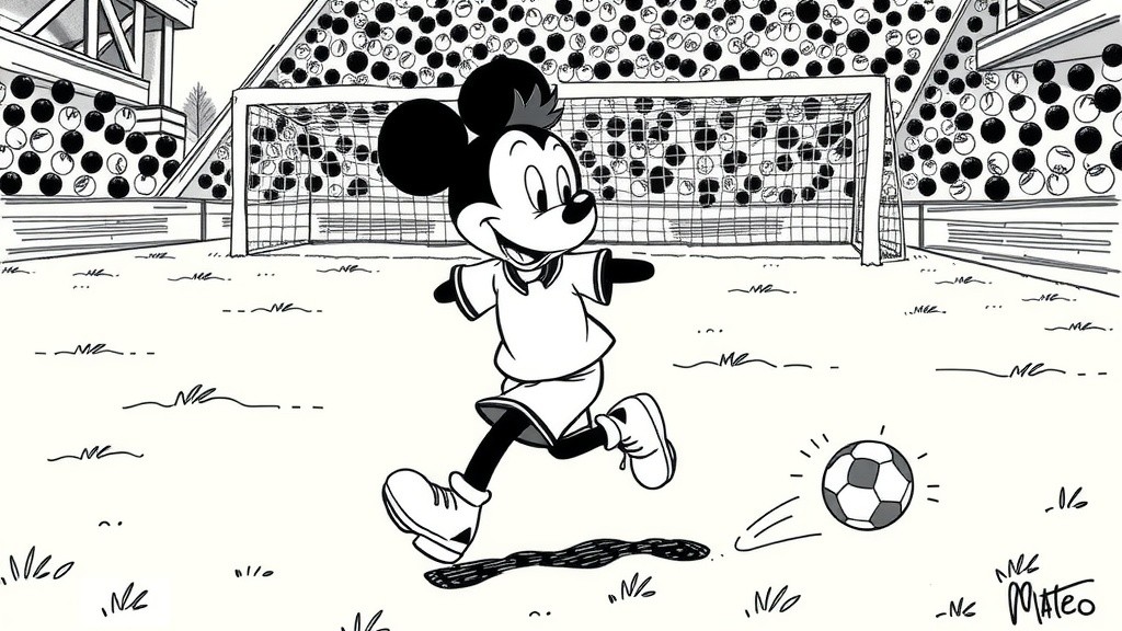 Mickey's Last-Minute Winning Goal!