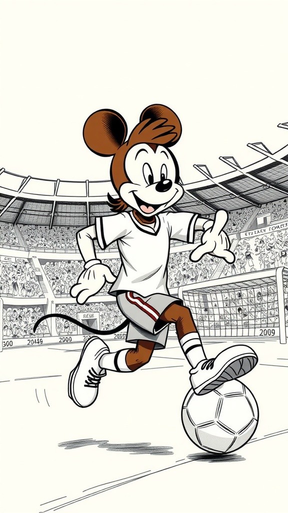 Mickey's Winning Goal