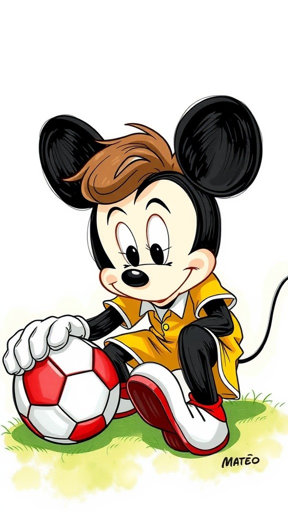 Mickey's Game-Winning Goal!