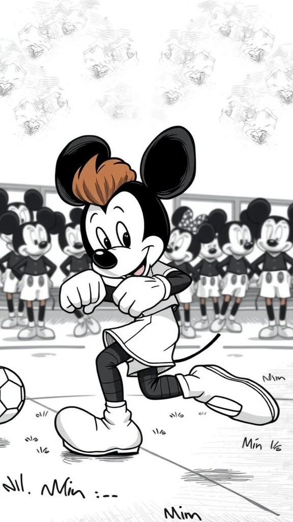 Gol Kemenangan Mickey di Detik Terakhir