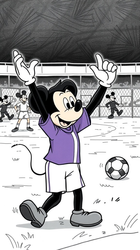 Gol Kemenangan Mickey di Detik Terakhir