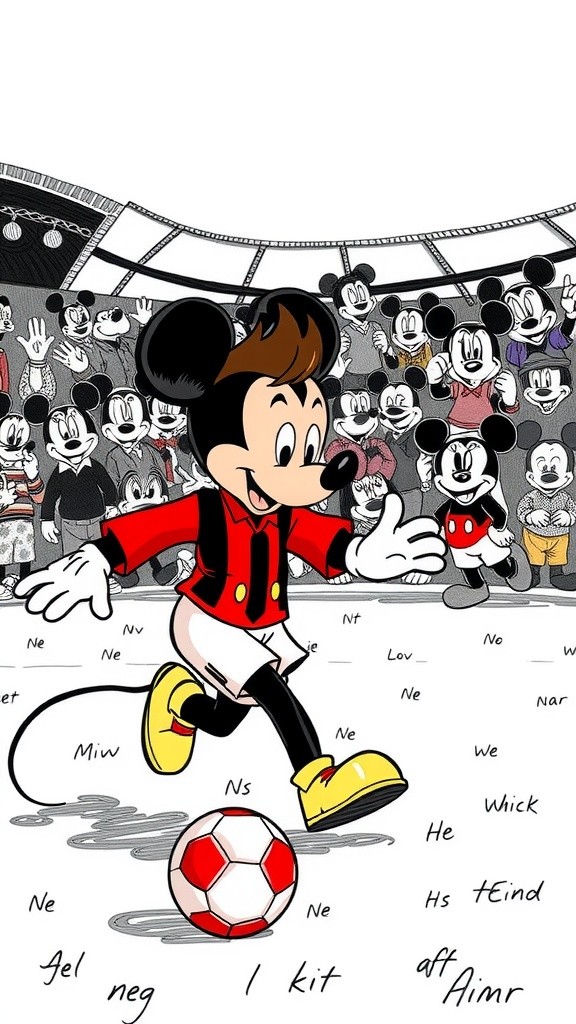 Gol Kemenangan Mickey di Detik Terakhir