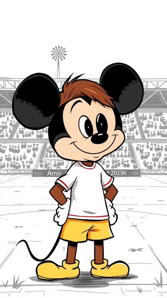 Mickey Scores the Winning Goal!