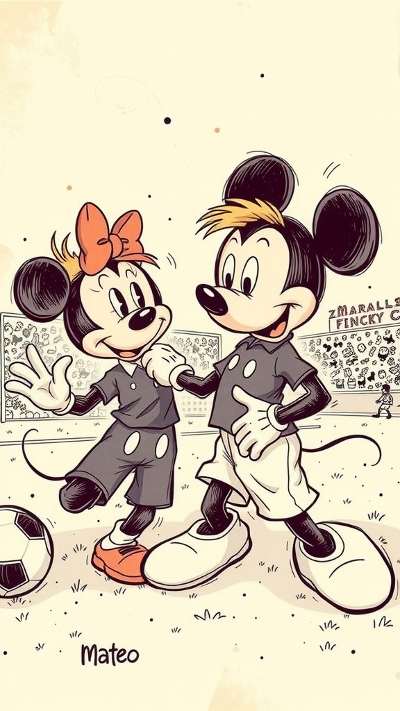 Mickey Scores the Winning Goal!