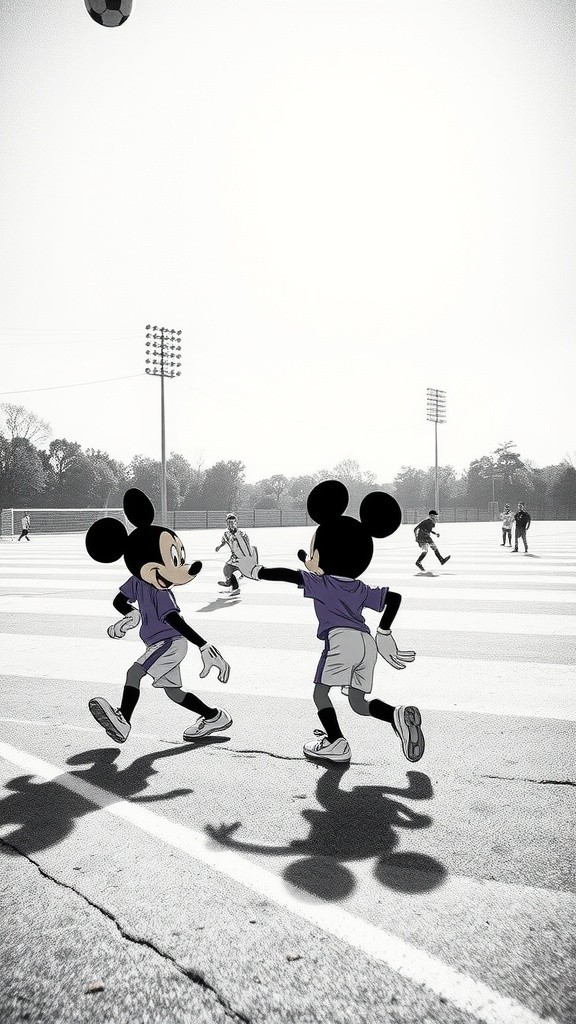 Mickey Scores the Winning Goal!