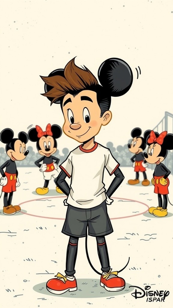 Mickey's Game-Winning Goal