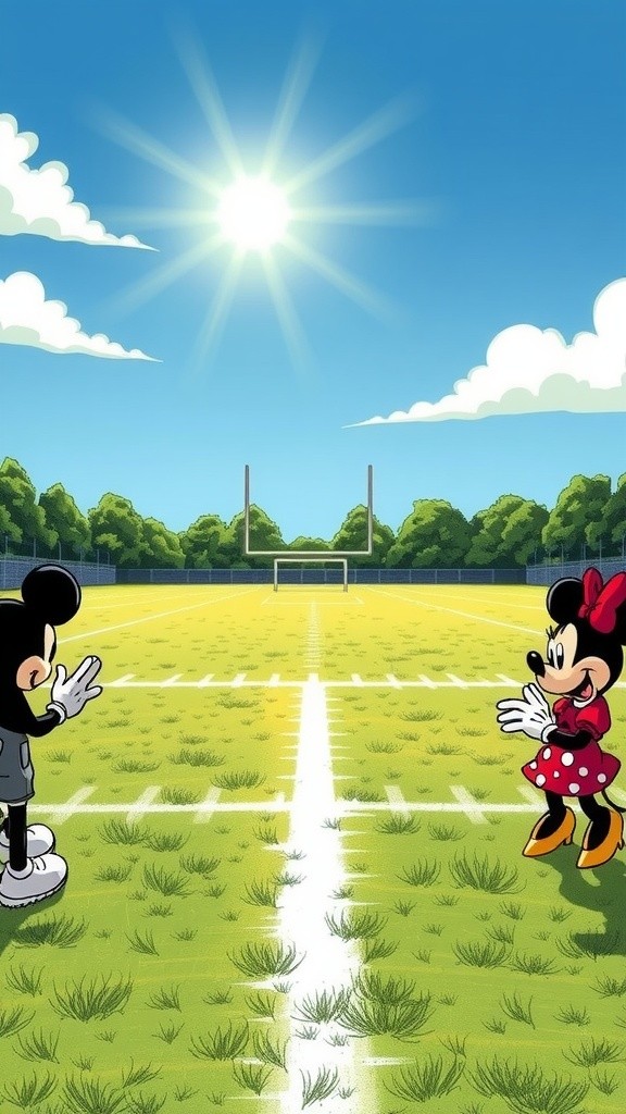 Mickey's Winning Goal in the Final Moments