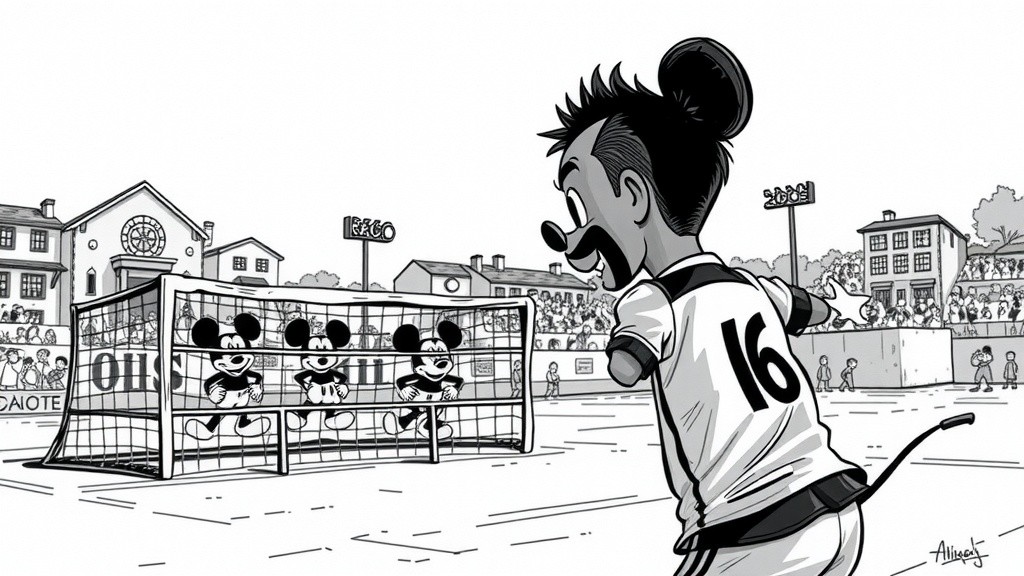 Gol Kemenangan Mickey di Detik Terakhir