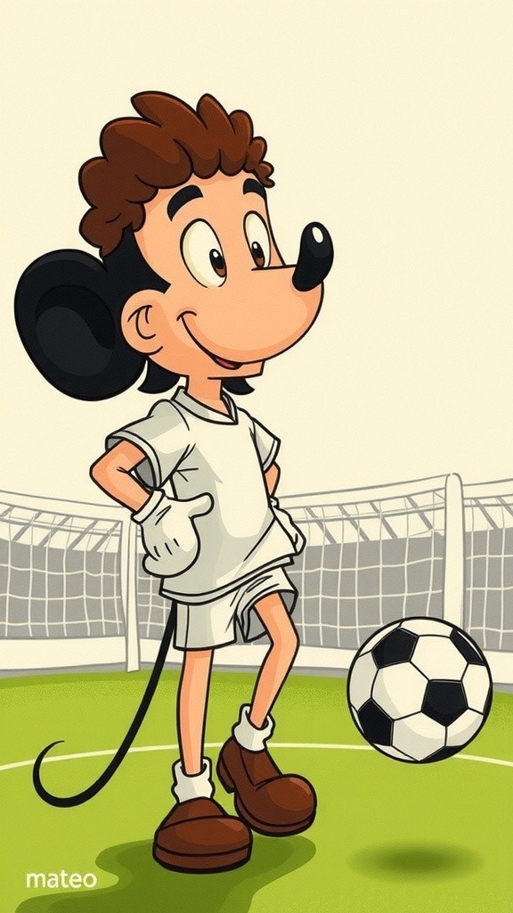 Mickey's Game-Winning Goal