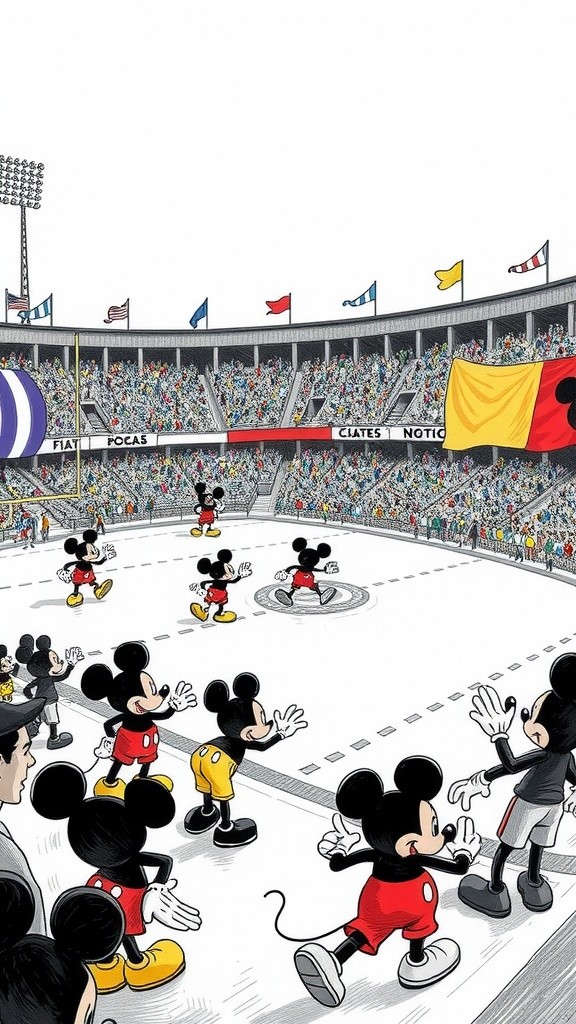 Mickey Scores the Winning Goal!
