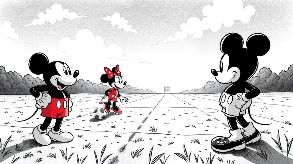 Mickey's Winning Goal!