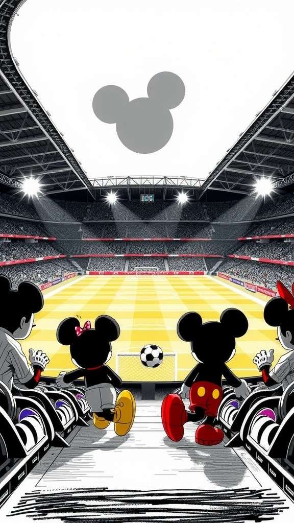 Mickey's Game-Winning Goal