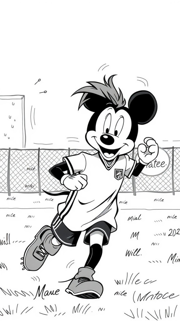 Gol Kemenangan Mickey di Detik Terakhir