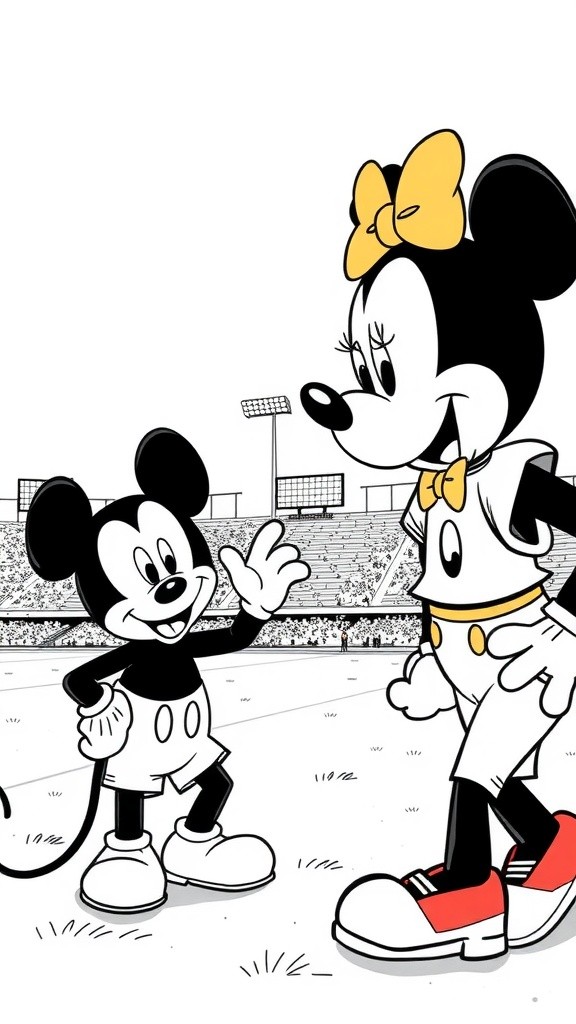 Mickey's Last-Minute Victory Goal