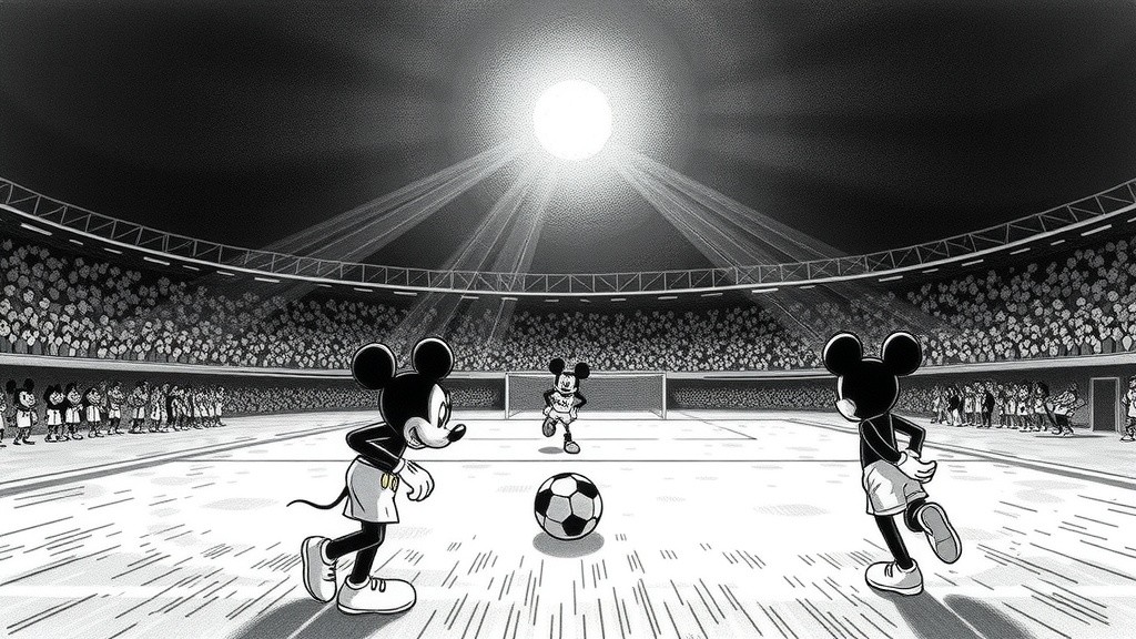 Mickey's Last-Minute Winning Goal!