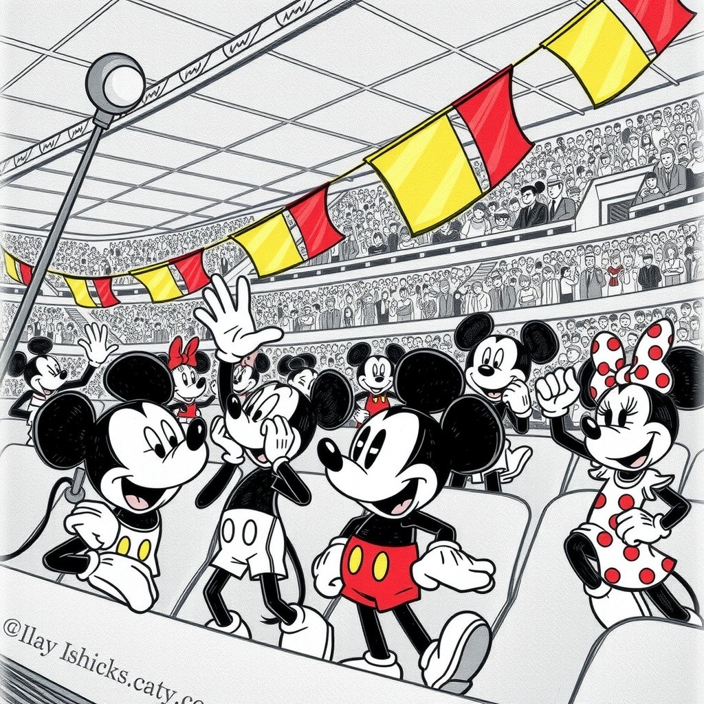 Mickey's Last-Minute Victory Goal