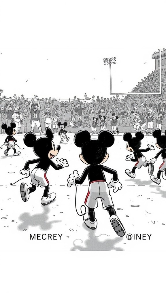 Mickey's Winning Goal!