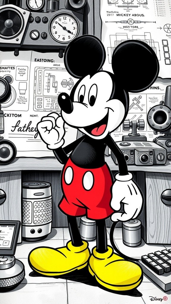 Mickey Mouse dan Mesin Waktu Malfungsi