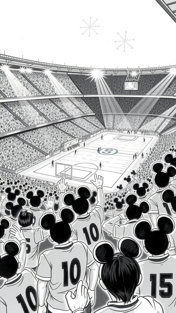 Mickey's Last-Minute Winning Goal