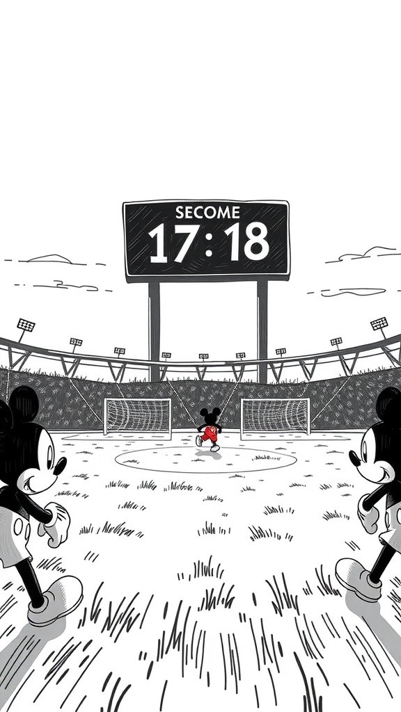 Mickey's Winning Goal in Final Moments