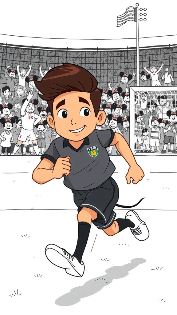 Mickey's Winning Goal!