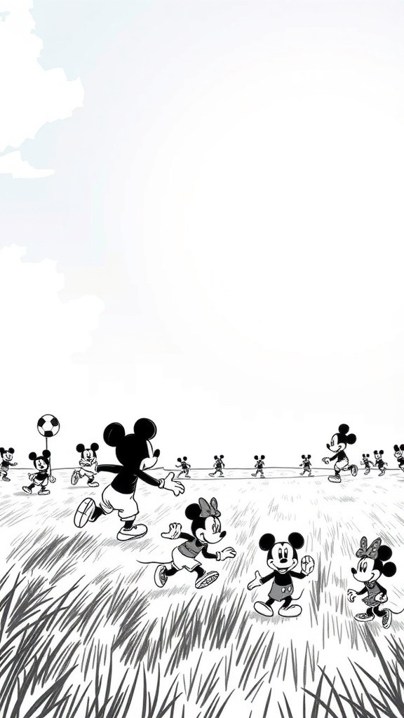 Mickey's Winning Goal in the Final Moments