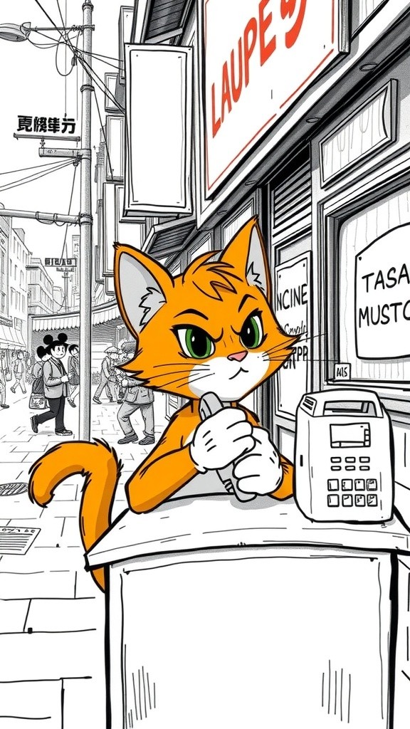 Kucing Ucup: Penjual Pulsa Ajaib