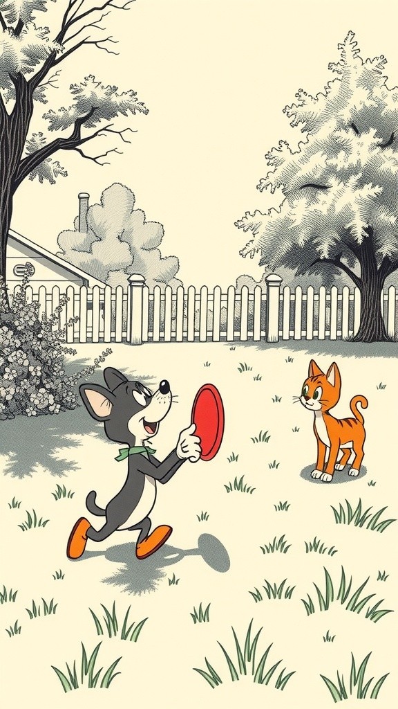Buster and Rosie: A Day of Play and Friendship