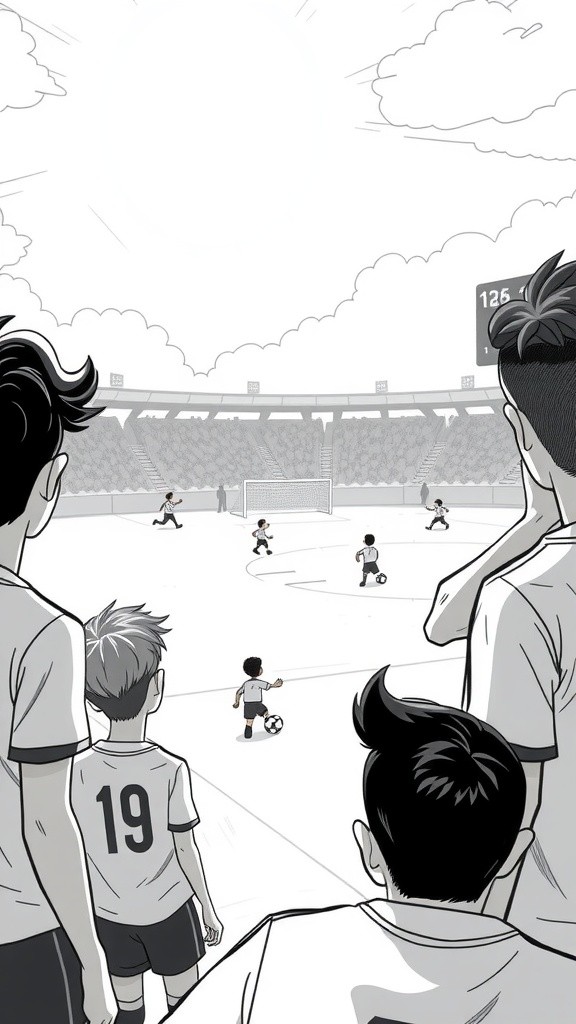 Mickey's Winning Goal in the Final Moments