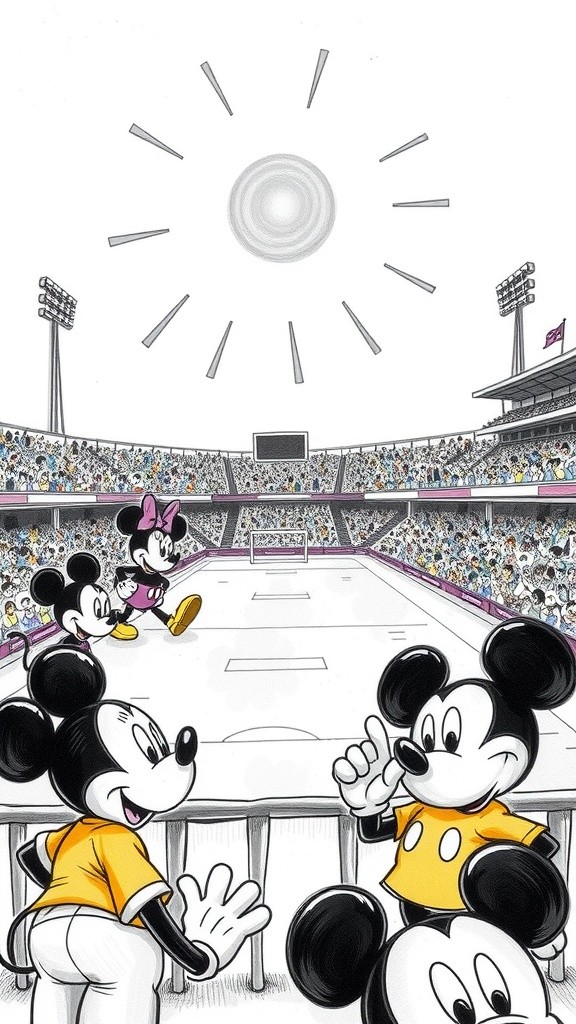 Mickey's Winning Goal in the Final Moments!
