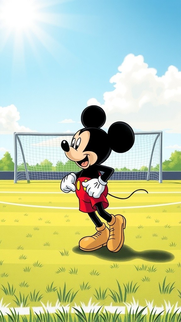 Mickey Scores the Winning Goal!