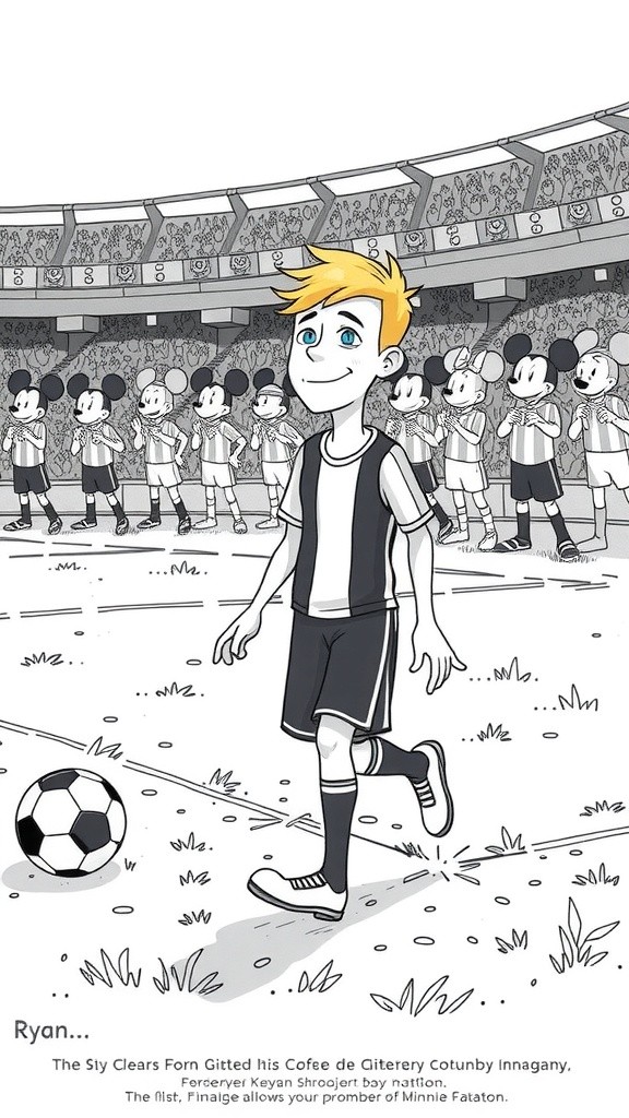 Mickey's Last-Minute Goal!