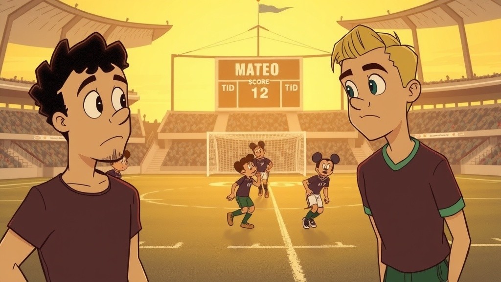 Mickey's Winning Goal in the Final Moments