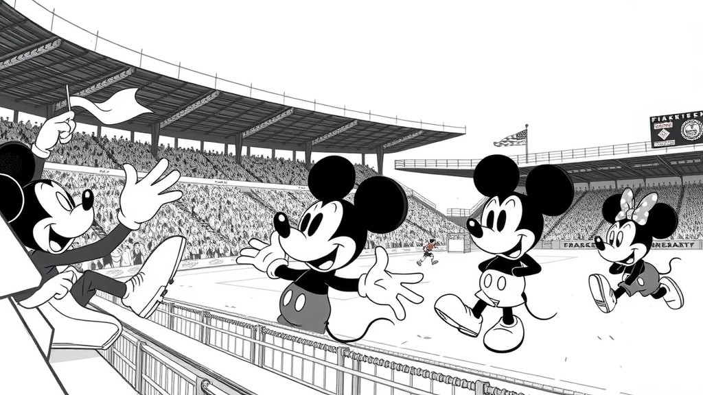 Mickey's Winning Goal in the Final Moments