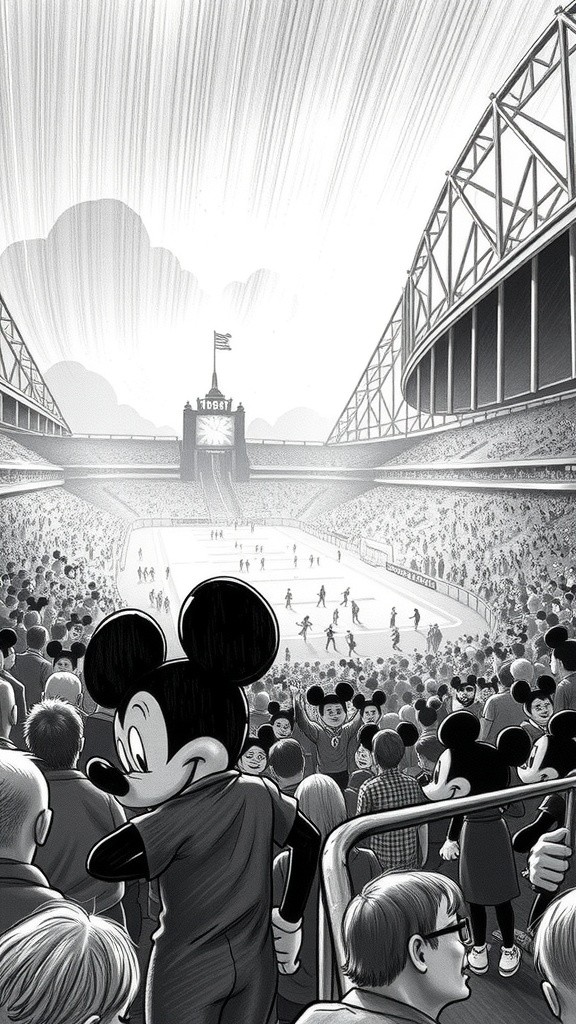 Mickey's Winning Goal in the Final Moments