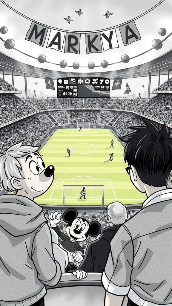 Mickey's Winning Goal in the Final Moments